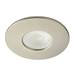 Revive Satin Nickel IP65 LED Fire-Rated Fixed Downlight profile small image view 2 