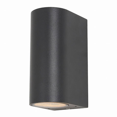 Revive Outdoor Black Up & Down Wall Light