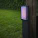Revive Smart Outdoor Square Dark Grey Bollard Light profile small image view 2 