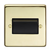 Revive Fan Isolator Switch Brushed Brass/Black profile small image view 1 