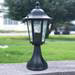 Revive Outdoor Traditional Black Pedestal Lantern profile small image view 2 