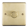 Revive Single Dimmer Light Switch - Brushed Brass profile small image view 1 