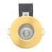 Revive Satin Brass IP65 Fire Rated Downlight profile small image view 2 