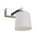 Revive Chrome Bathroom Wall Light with Opal Glass Shade profile small image view 2 