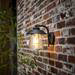 Revive Outdoor Vintage Black Bronze Down Lantern profile small image view 2 