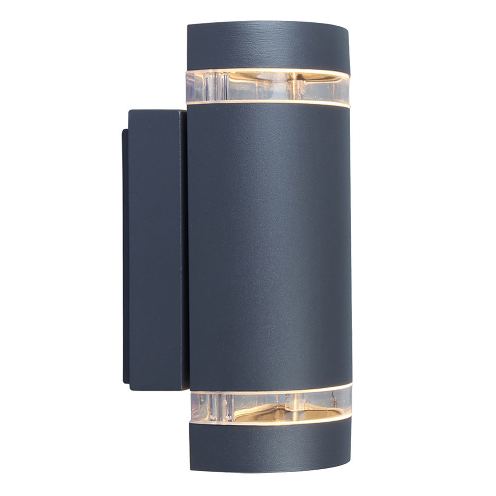 Revive Outdoor Up &amp; Down Dark Grey Wall Light