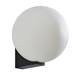 2 x Revive Black Bathroom Wall Lights with Globe Shades profile small image view 2 