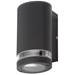 Revive Outdoor Black Ridged Single Downlight profile small image view 2 