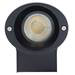 Revive Outdoor Black Ridged Single Downlight profile small image view 4 