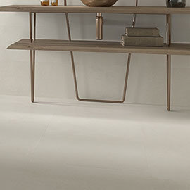 Riverton White Wall and Floor Tiles - 600 x 600mm