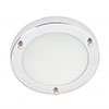 Revive Chrome 12W Small LED Flush Ceiling Light profile small image view 1 