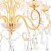 Revive Brass 5 Light Bathroom Chandelier profile small image view 2 