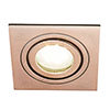 Revive Brushed Copper Square Tiltable Downlight profile small image view 1 