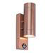 Revive Outdoor PIR Modern Copper Up & Down Wall Light profile small image view 5 