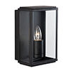 Revive Outdoor Black Wall Lantern profile small image view 1 