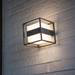 Revive Outdoor Cube Dark Grey Wall Light profile small image view 4 