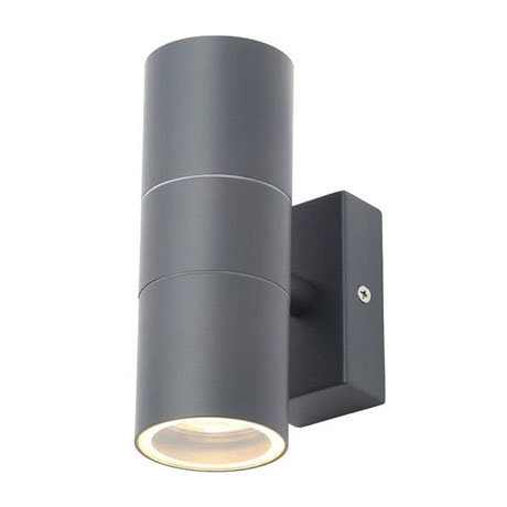 Revive Outdoor Anthracite Grey Up & Down Wall Light