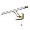 Revive Satin Brass LED Bathroom Picture/Mirror Light profile small image view 1 