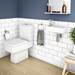 Rondo Wall Hung Small Cloakroom Basin 1TH - 365 x 180mm profile small image view 7 