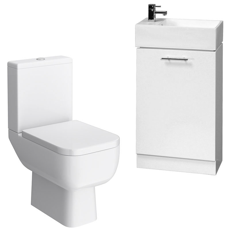 RAK Series 600 Toilet With White Compact & Basin Set Online