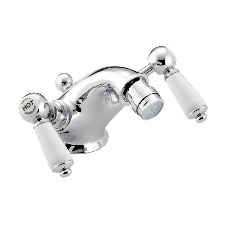 Bristan Renaissance Mono Bidet Mixer w/ Pop Up Waste Chrome Plated
