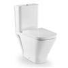 Roca The Gap Close Coupled Toilet with Soft-Close Seat profile small image view 1 