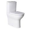 Roca Colina Comfort Height BTW Close Coupled Toilet with Soft-Close Seat profile small image view 1 