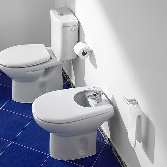Roca Laura Floorstanding Bidet With Cover Victorian Plumbing.co.uk