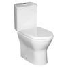 Roca Nexo Close Coupled Toilet with Soft-Close Seat profile small image view 1 