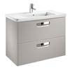 Roca - The Gap Unik Wall Hung 2 Drawer Vanity Unit with Basin W600 x ...