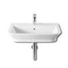 Roca - The Gap W650 x D470mm wall hung basin - 1 tap hole - 327473000 profile small image view 1 