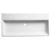 Roper Rhodes Statement 1000mm Wall Mounted or Countertop Basin - S100SB profile small image view 1 