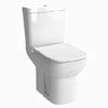 Vitra - S20 Short Projection Close Coupled Toilet (Open Back) - 2 x Seat Options profile small image view 1 