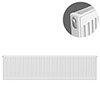 Type 11 H300 x W1200mm Compact Single Convector Radiator - S312K profile small image view 1 