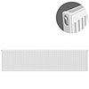 Type 11 H300 x W1400mm Compact Single Convector Radiator - S314K profile small image view 1 