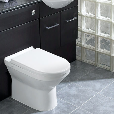 VitrA - S50 Model Back to Wall Toilet Pan - with 2 x Seat Options