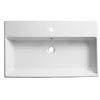 Roper Rhodes Statement 800mm Wall Mounted or Countertop Basin - S80SB profile small image view 1 