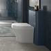 Hudson Reed Sarenna 550mm WC Unit - Mineral Blue profile small image view 2 
