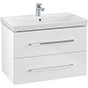 Villeroy and Boch Avento Wall Hung Vanity Unit 800mm - Crystal White - SAVE05B401 profile small image view 1 