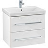 Villeroy and Boch Avento Wall Hung Vanity Unit 630mm - Crystal White - SAVE07B401 profile small image view 1 