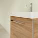 Villeroy and Boch Avento Oak Kansas 550mm Wall Hung 1-Door Vanity Unit profile small image view 5 