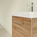 Villeroy and Boch Avento Oak Kansas 450mm Wall Hung 1-Door Vanity Unit profile small image view 5 