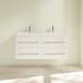 Villeroy and Boch Avento Double Vanity Unit 1180mm - Crystal White - SAVE29B401 profile small image view 3 