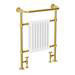 Savoy Vintage Gold Traditional Heated Towel Rail Radiator profile small image view 2 