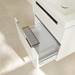 Villeroy and Boch Subway 2.0 Glossy White 600mm Wall Hung 2-Drawer Vanity Unit profile small image view 5 