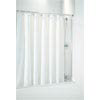 Coram - 250mm Fixed Shower Curtain Screen - 2 Colour Options profile small image view 1 