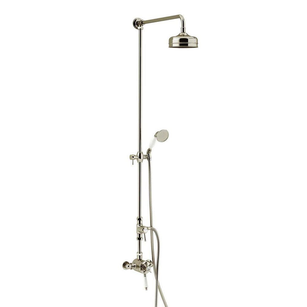 Heritage Dawlish Exposed Shower with Premium Fixed Riser Kit & Diverter