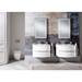 Crosswater - Svelte Two Drawer Vanity Unit & Basin - White Gloss profile small image view 7 