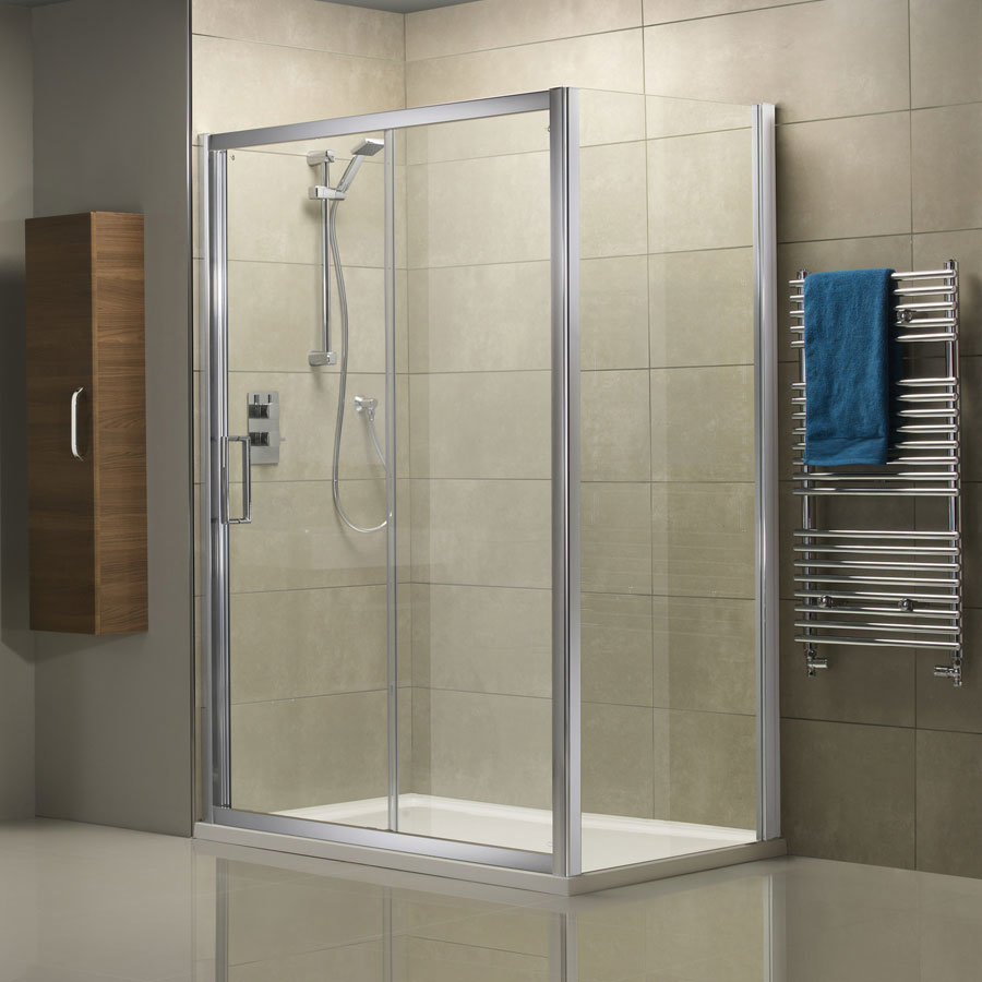 Tavistock Straight Sliding Shower Door | At Victorian Plumbing.co.uk