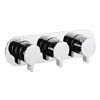 Crosswater - Svelte Thermostatic Shower Valve with 3 Way Diverter - SE3001RC profile small image view 1 